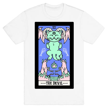 Creepy Cute Tarot: The Devil T-Shirt