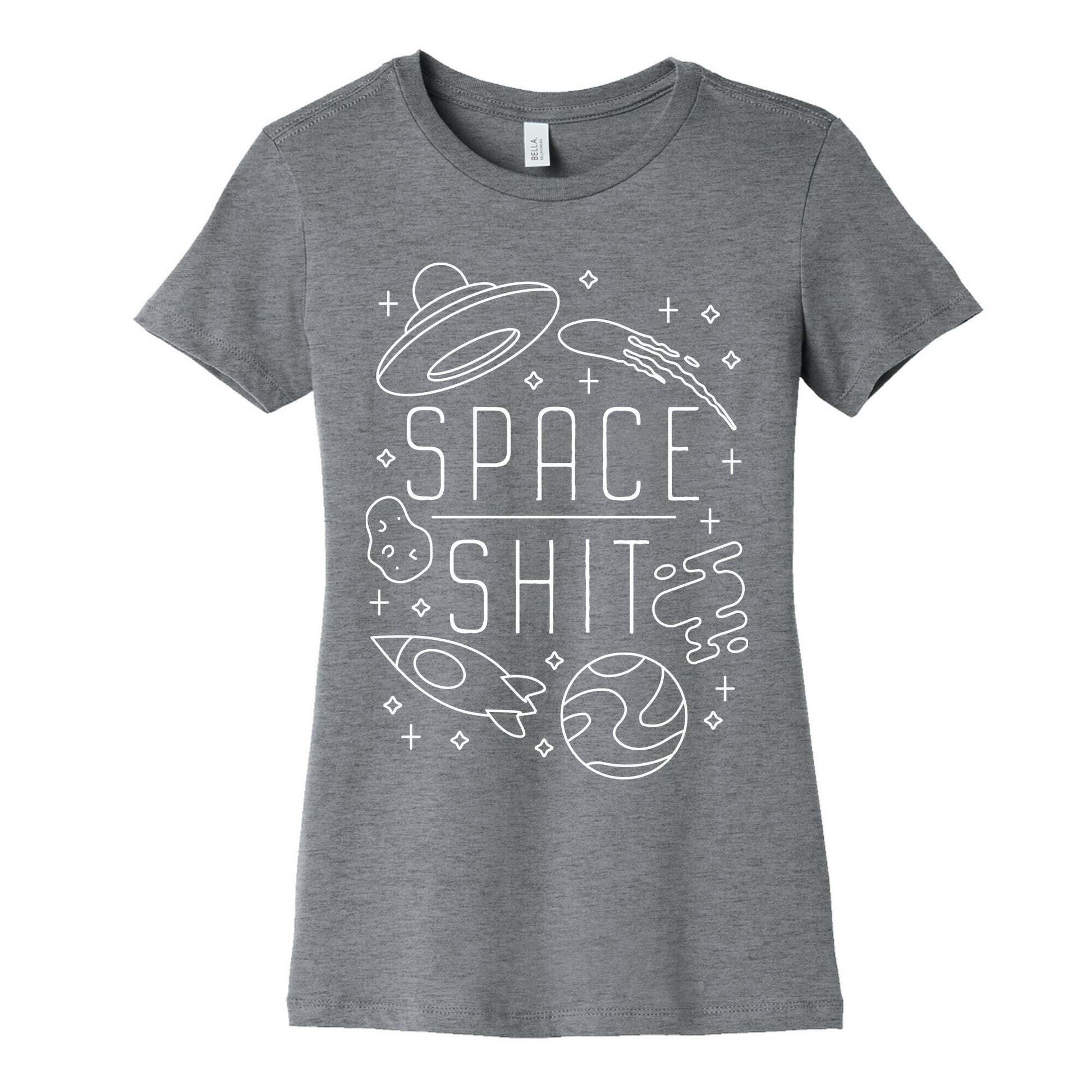 Space Shit Women's Cotton Tee