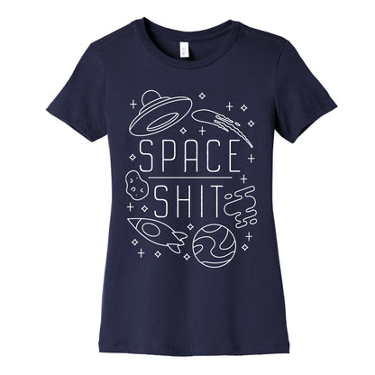 Space Shit Women's Cotton Tee