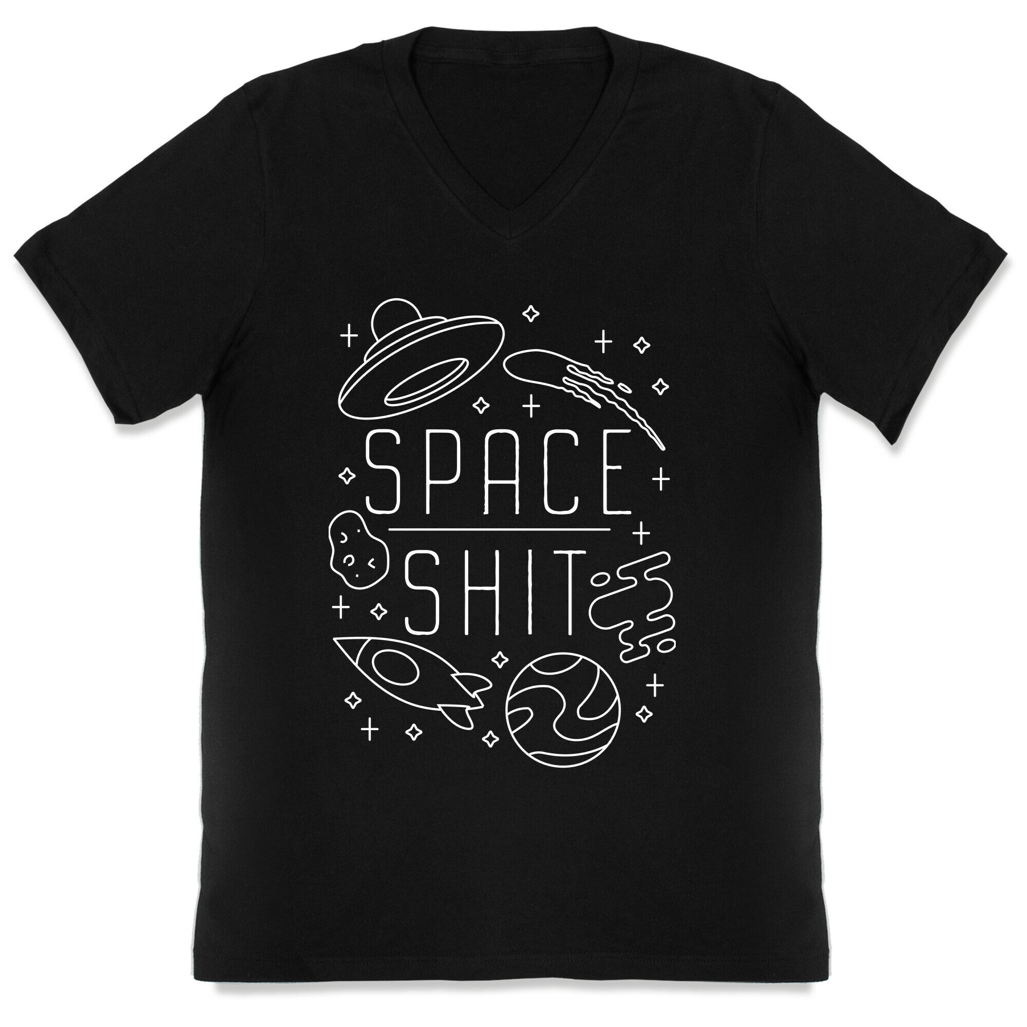 Space Shit V-Neck