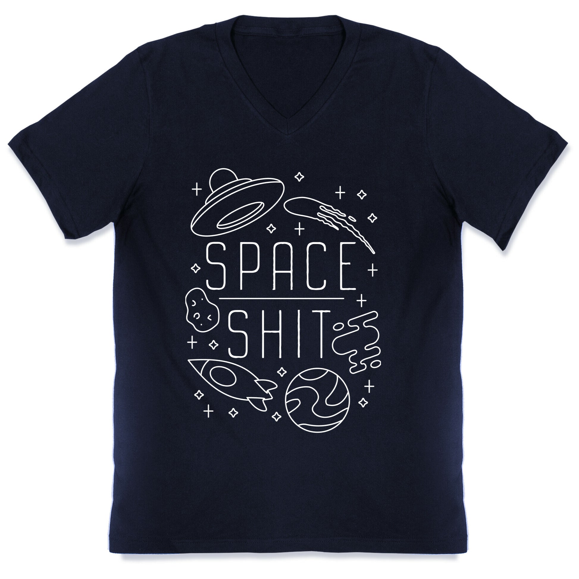 Space Shit V-Neck