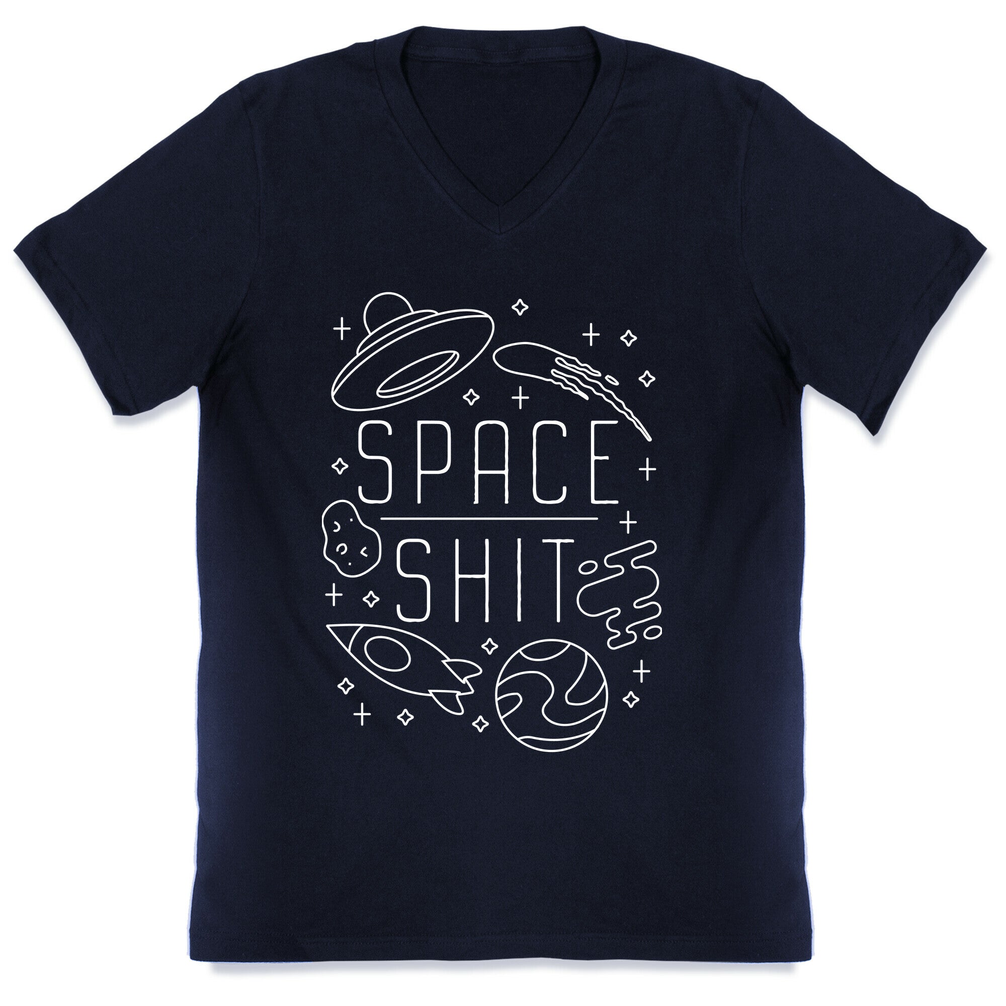 Space Shit V-Neck