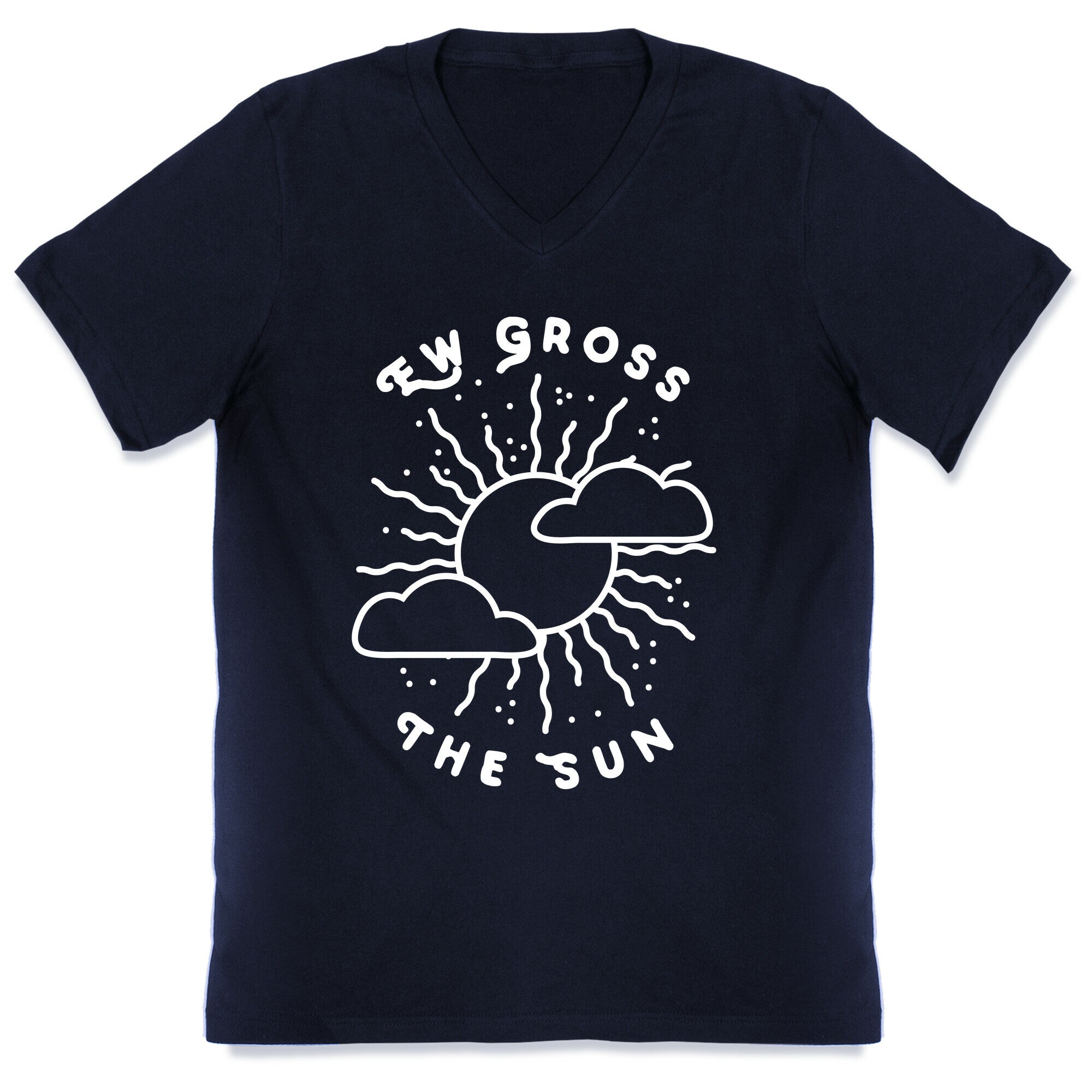 Ew Gross, The Sun V-Neck