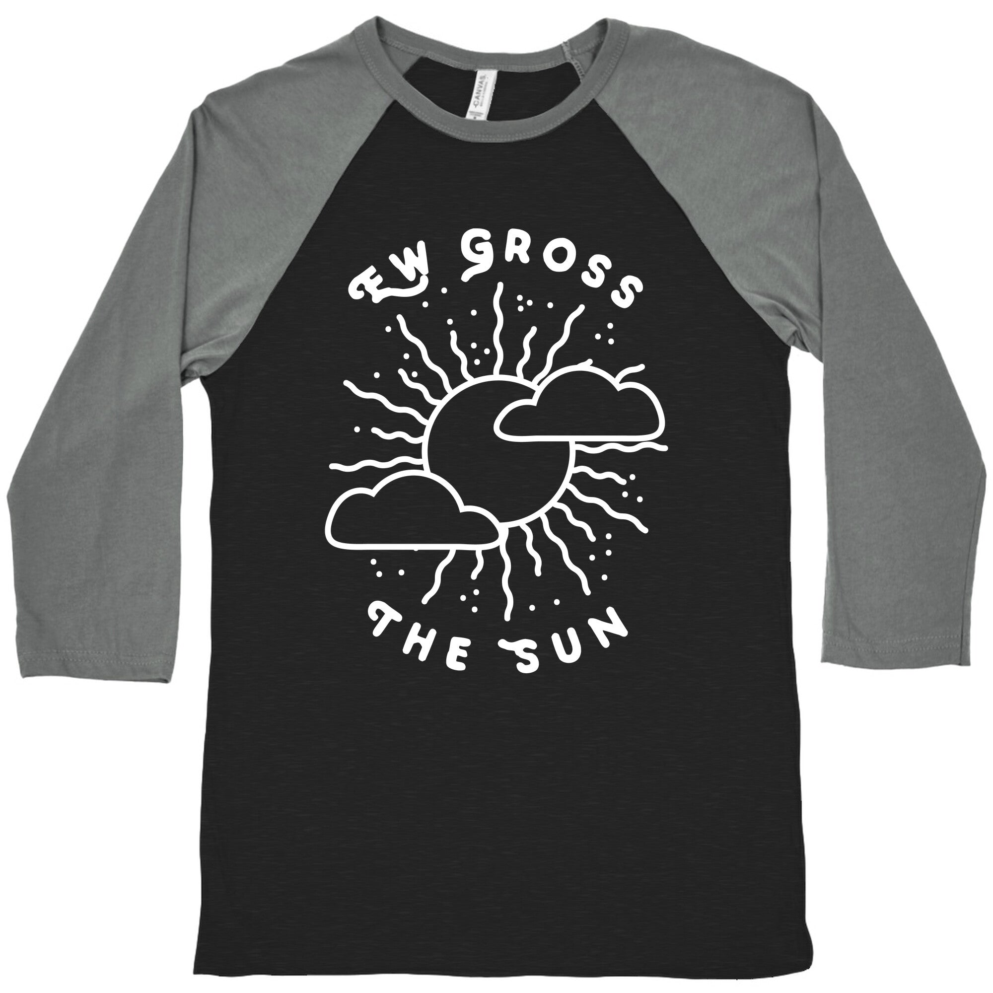 Ew Gross, The Sun Baseball Tee