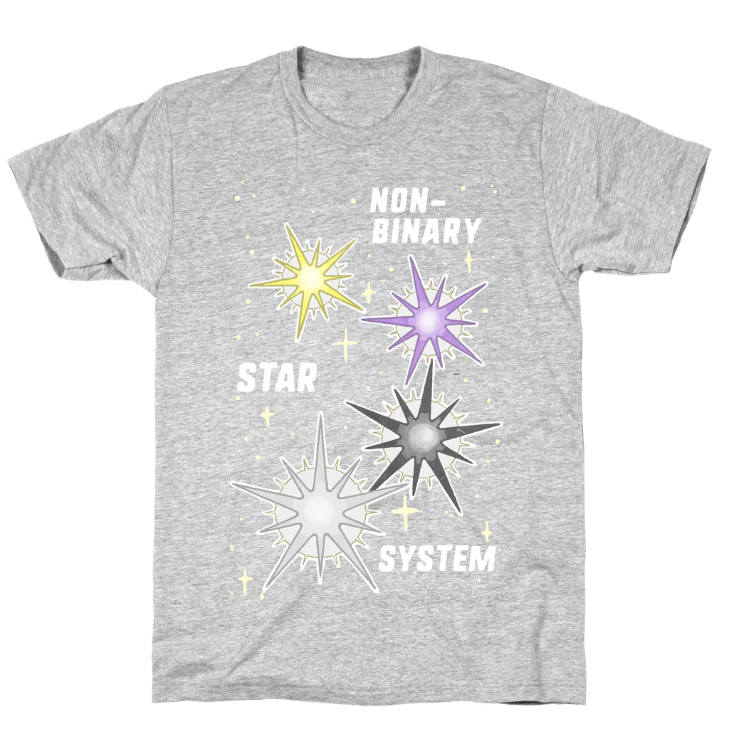 Non-Binary Star System T-Shirt