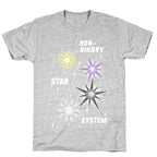 Non-Binary Star System T-Shirt