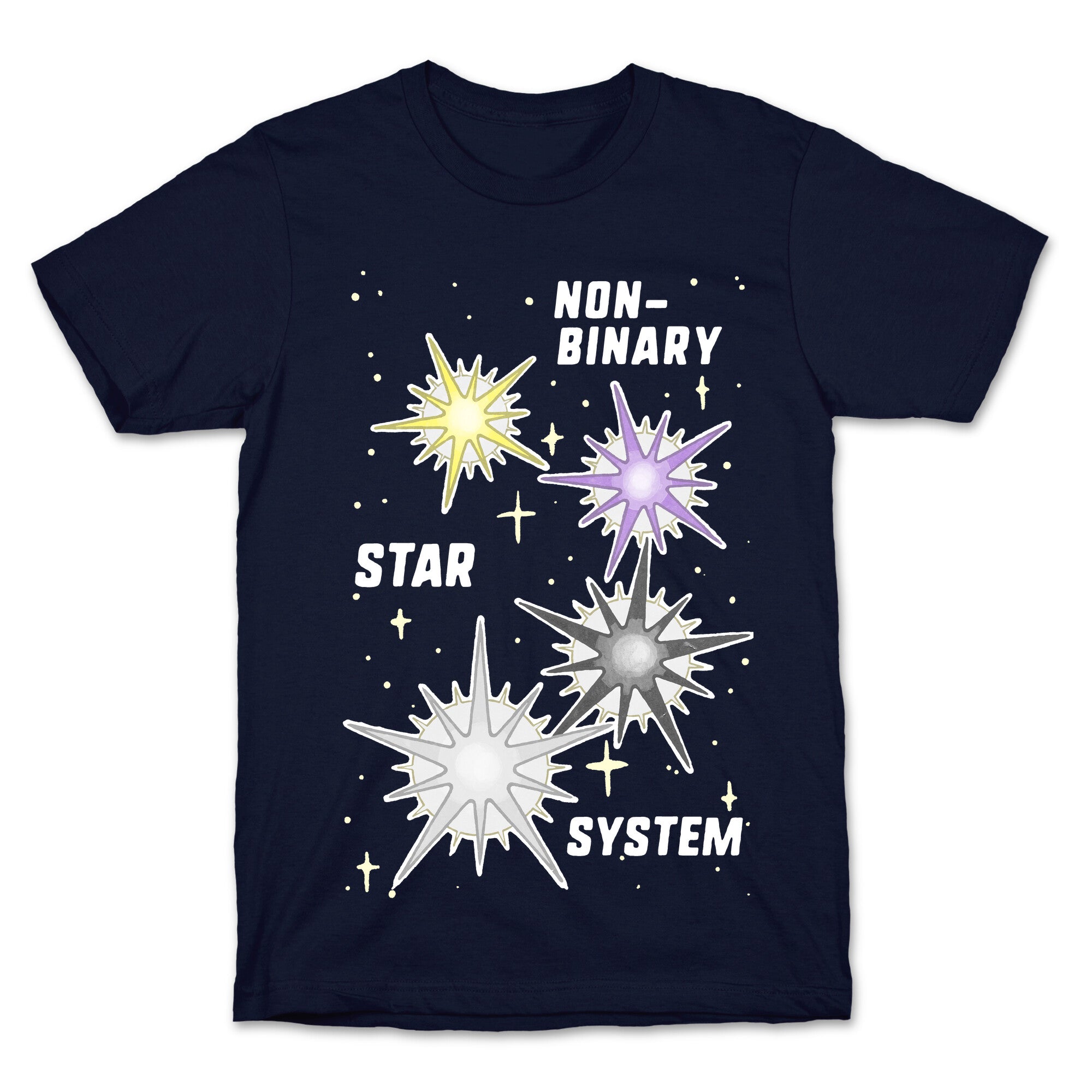 Non-Binary Star System T-Shirt