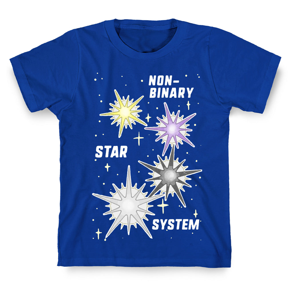 Non-Binary Star System T-Shirt