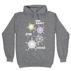 Non-Binary Star System Hoodie