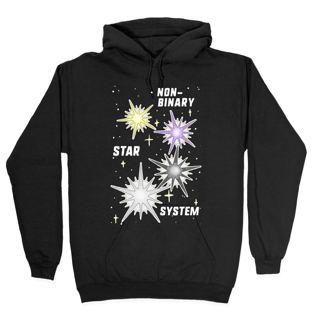 Non-Binary Star System Hoodie