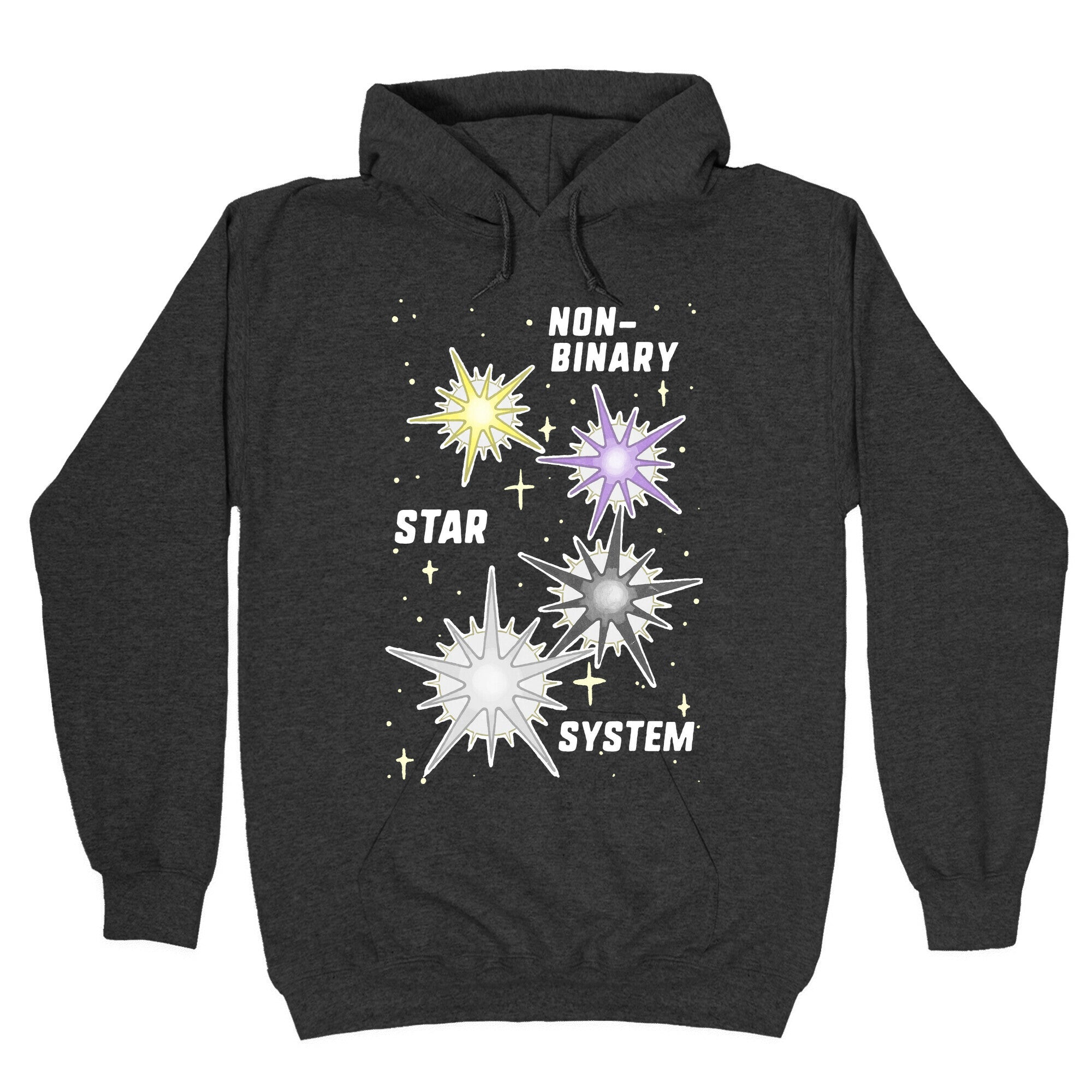 Non-Binary Star System Hoodie