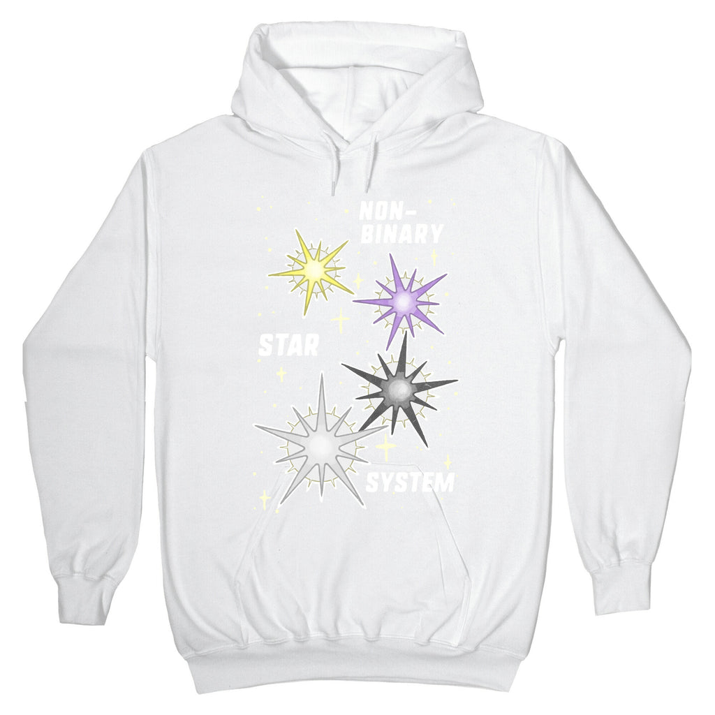 Non-Binary Star System Hoodie