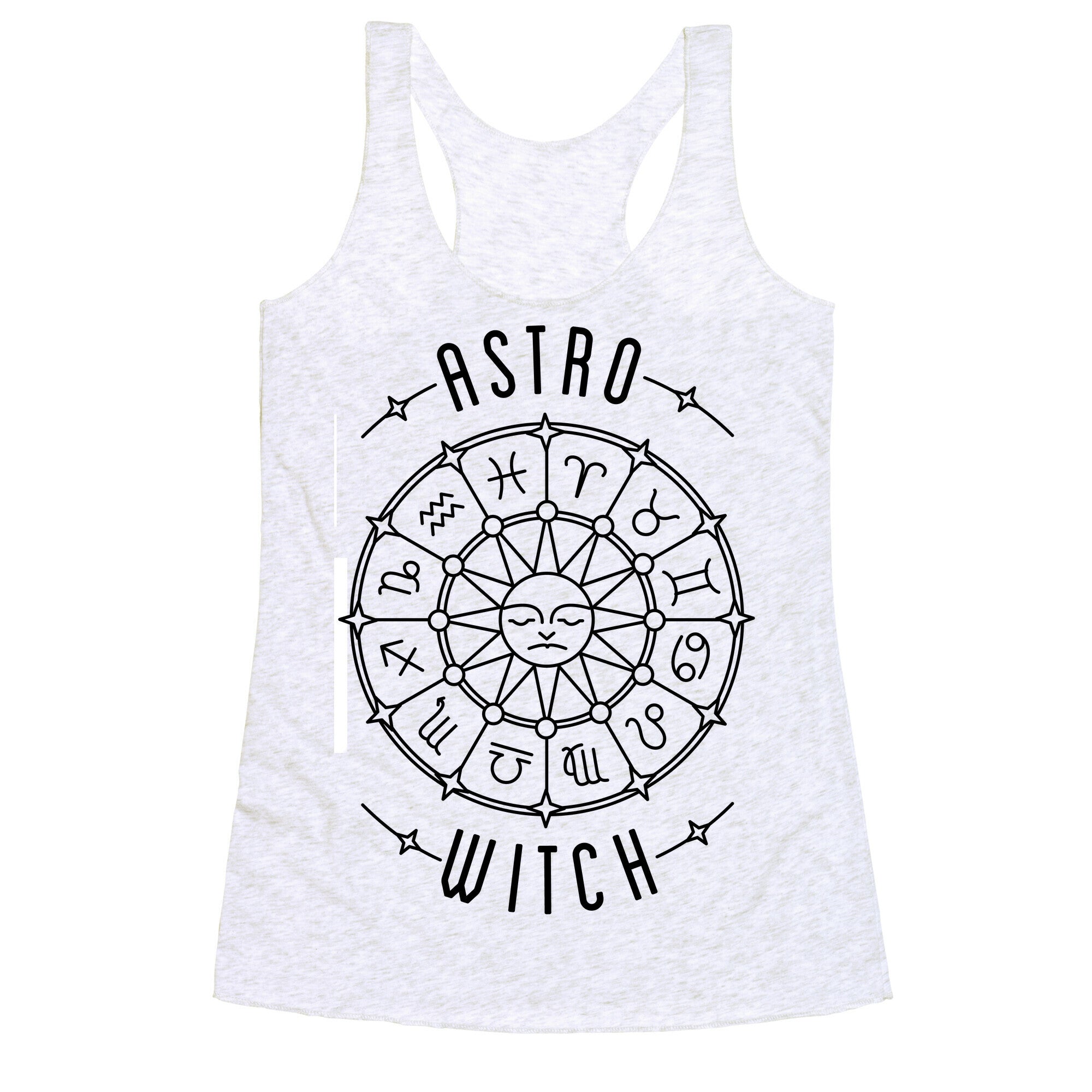 Astro Witch Racerback Tank