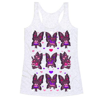 Mothman Love Tee Racerback Tank
