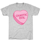 Chaotic Evil Candy Heart T-Shirt