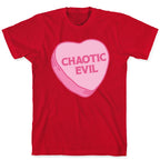 Chaotic Evil Candy Heart T-Shirt