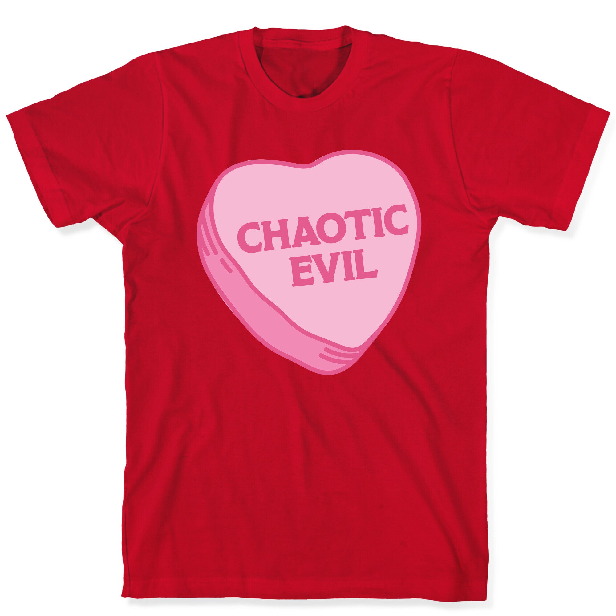 Chaotic Evil Candy Heart T-Shirt