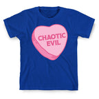 Chaotic Evil Candy Heart T-Shirt