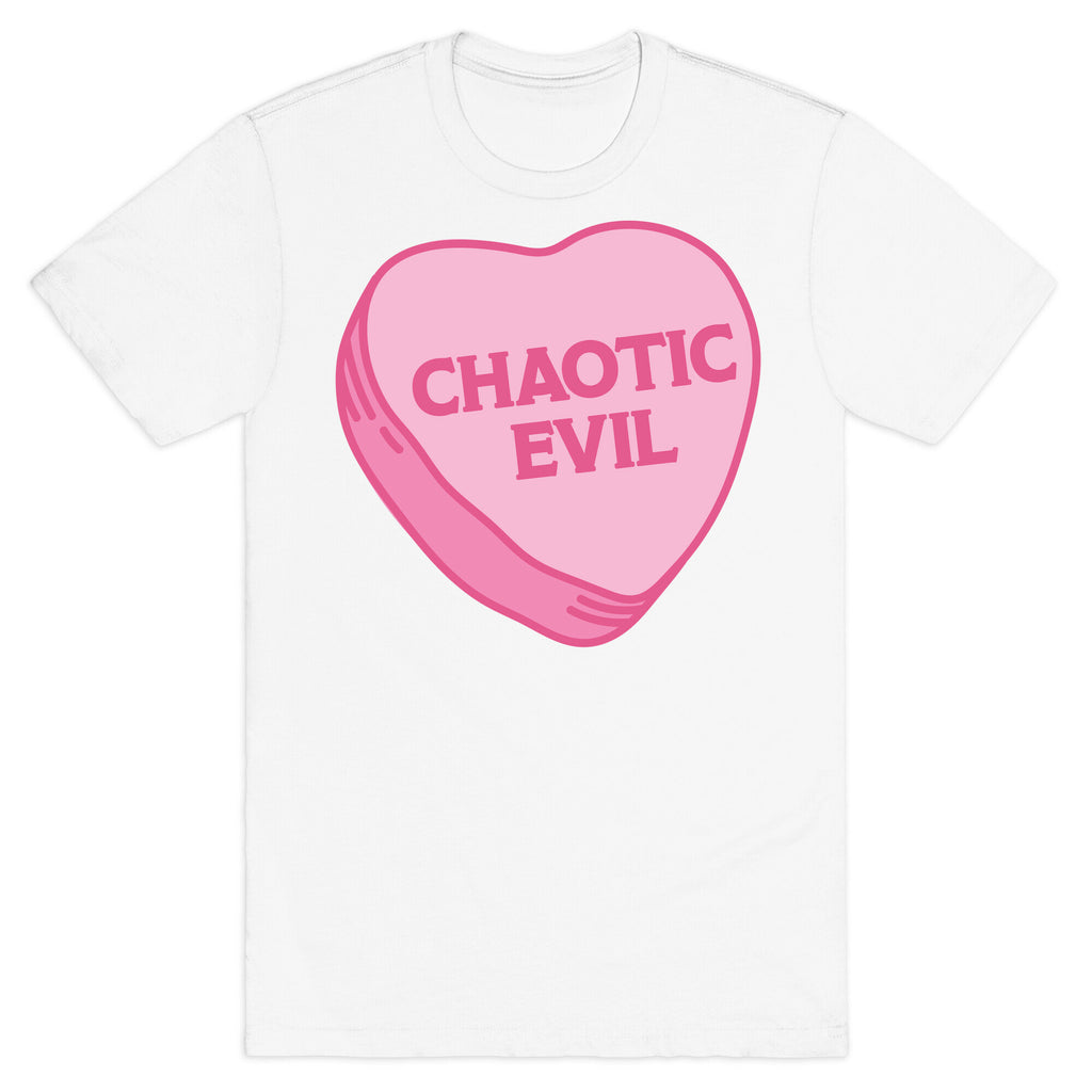 Chaotic Evil Candy Heart T-Shirt