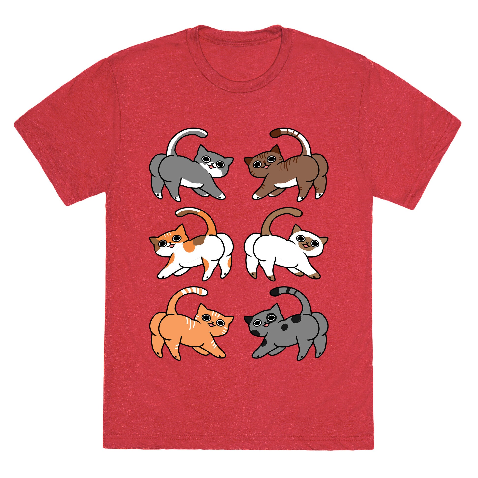 Cats With Buttcheeks Unisex Triblend Tee