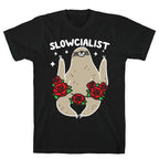 Slowcialist - Socialist Sloth T-Shirt