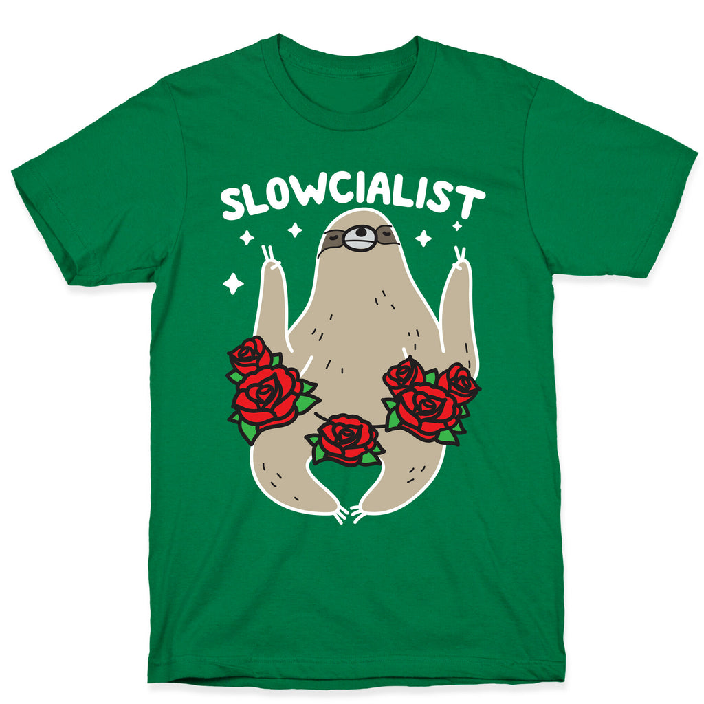 Slowcialist - Socialist Sloth T-Shirt