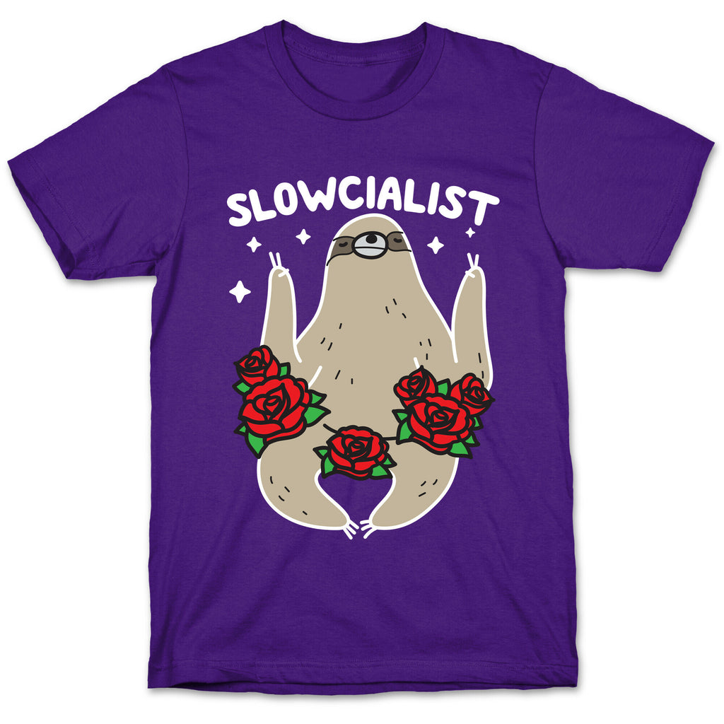 Slowcialist - Socialist Sloth T-Shirt