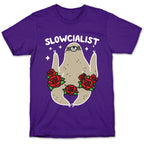 Slowcialist - Socialist Sloth T-Shirt