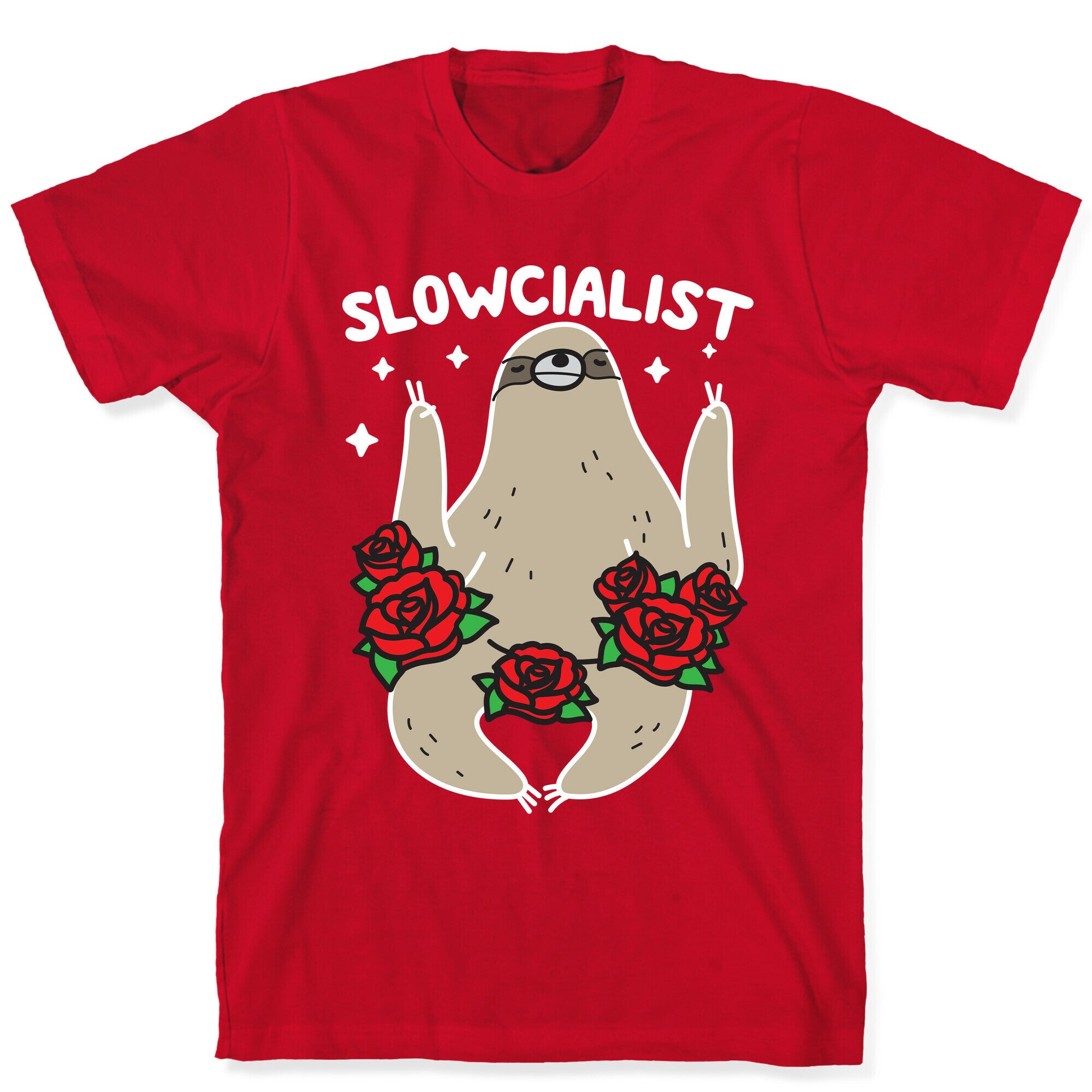 Slowcialist - Socialist Sloth T-Shirt