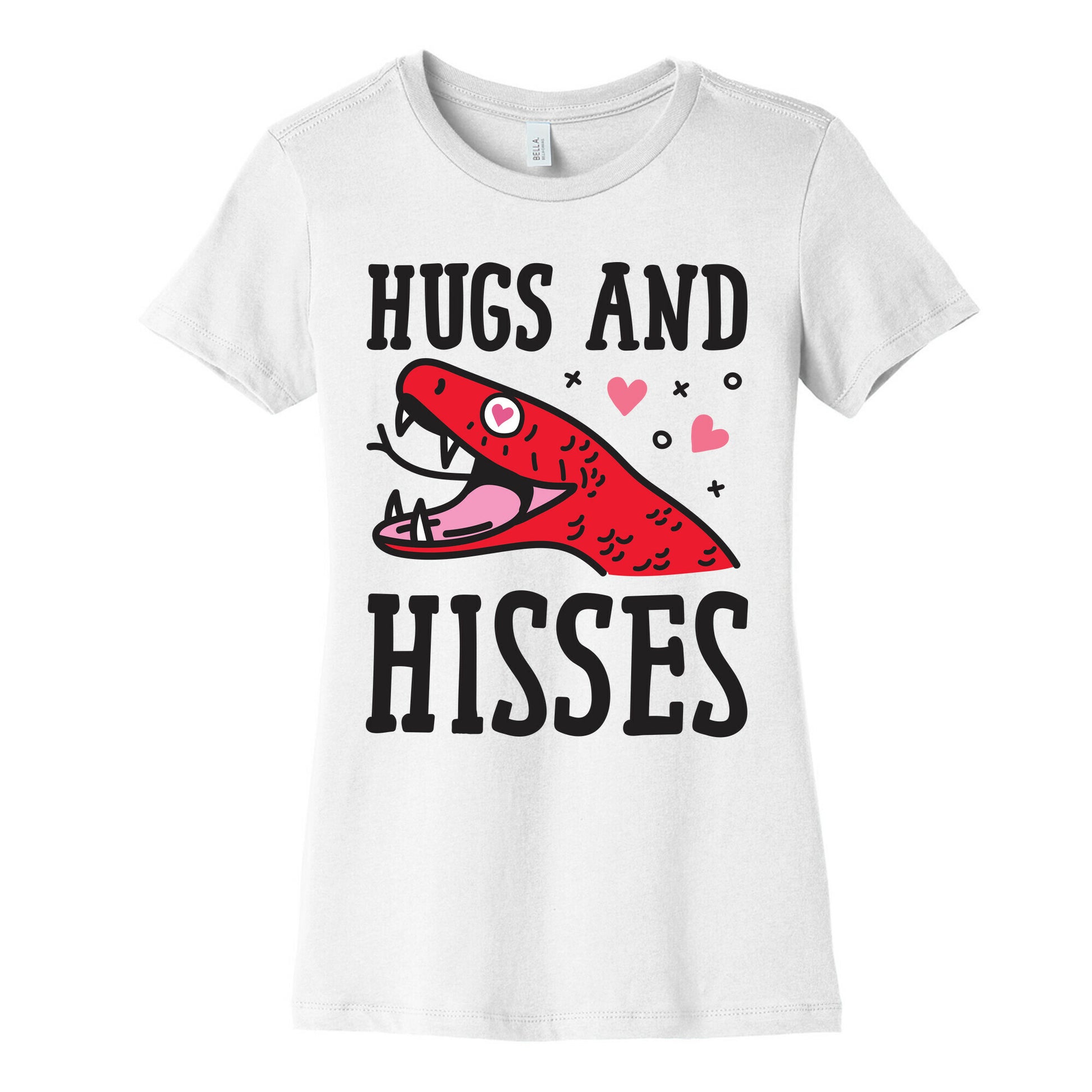 Hugs And Hisses Snake Women's Cotton Tee