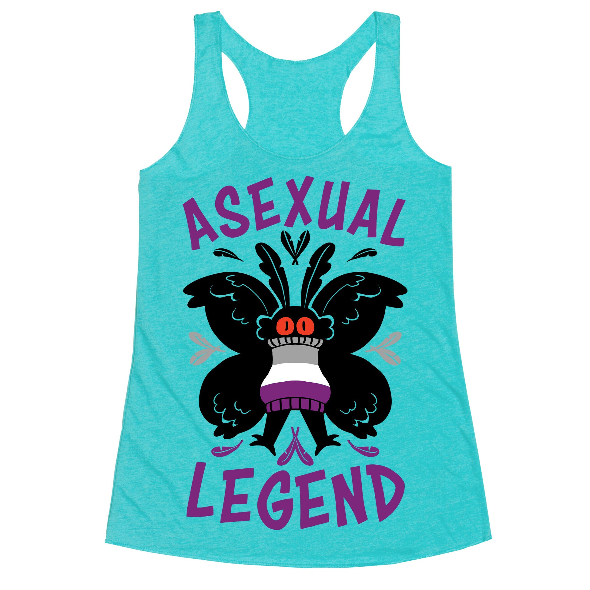 Asexual Legend Racerback Tank