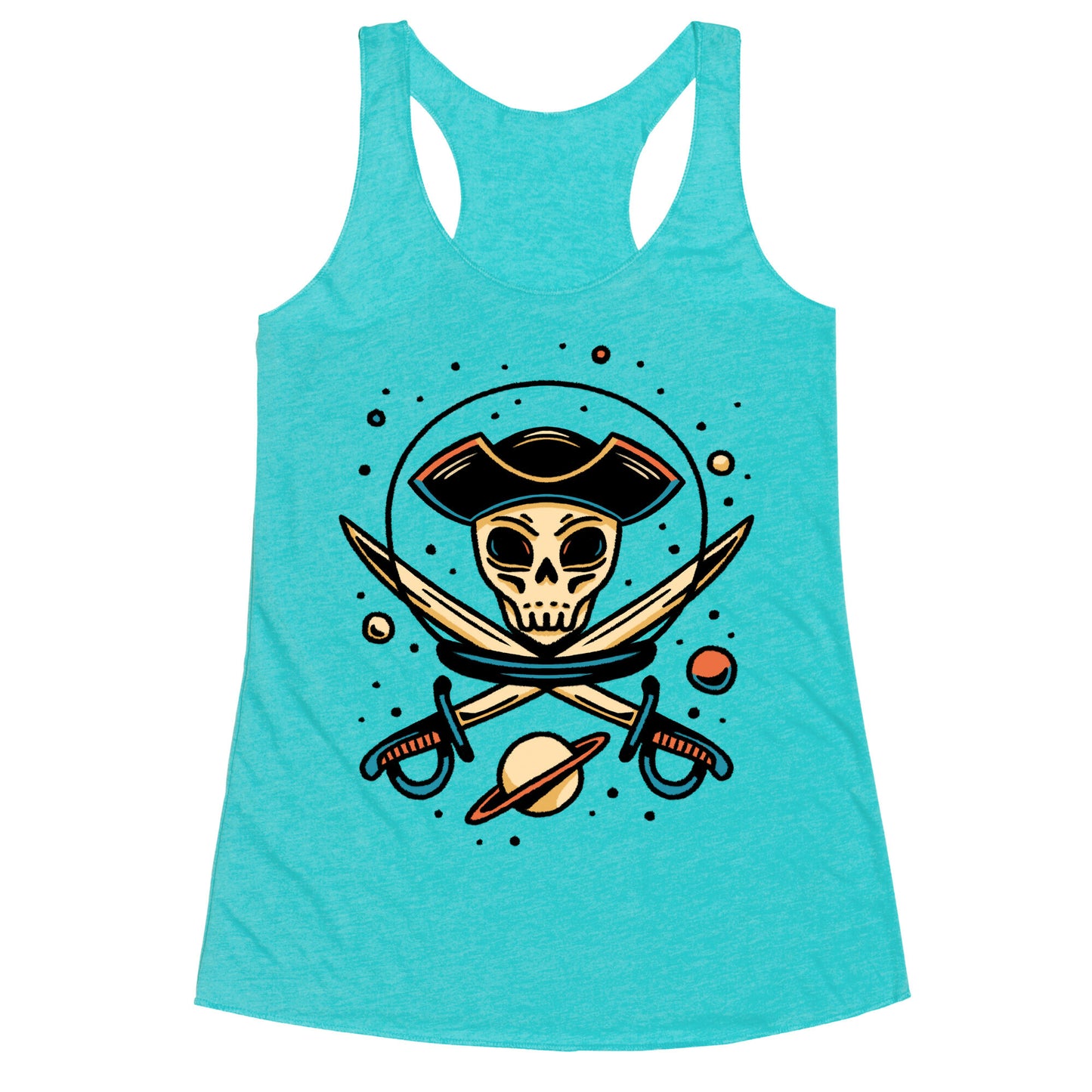 Space Pirate Racerback Tank