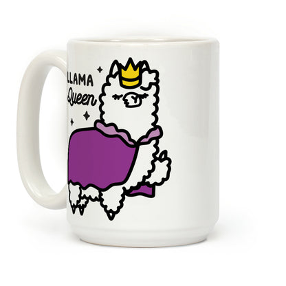 Llama Queen Coffee Mug