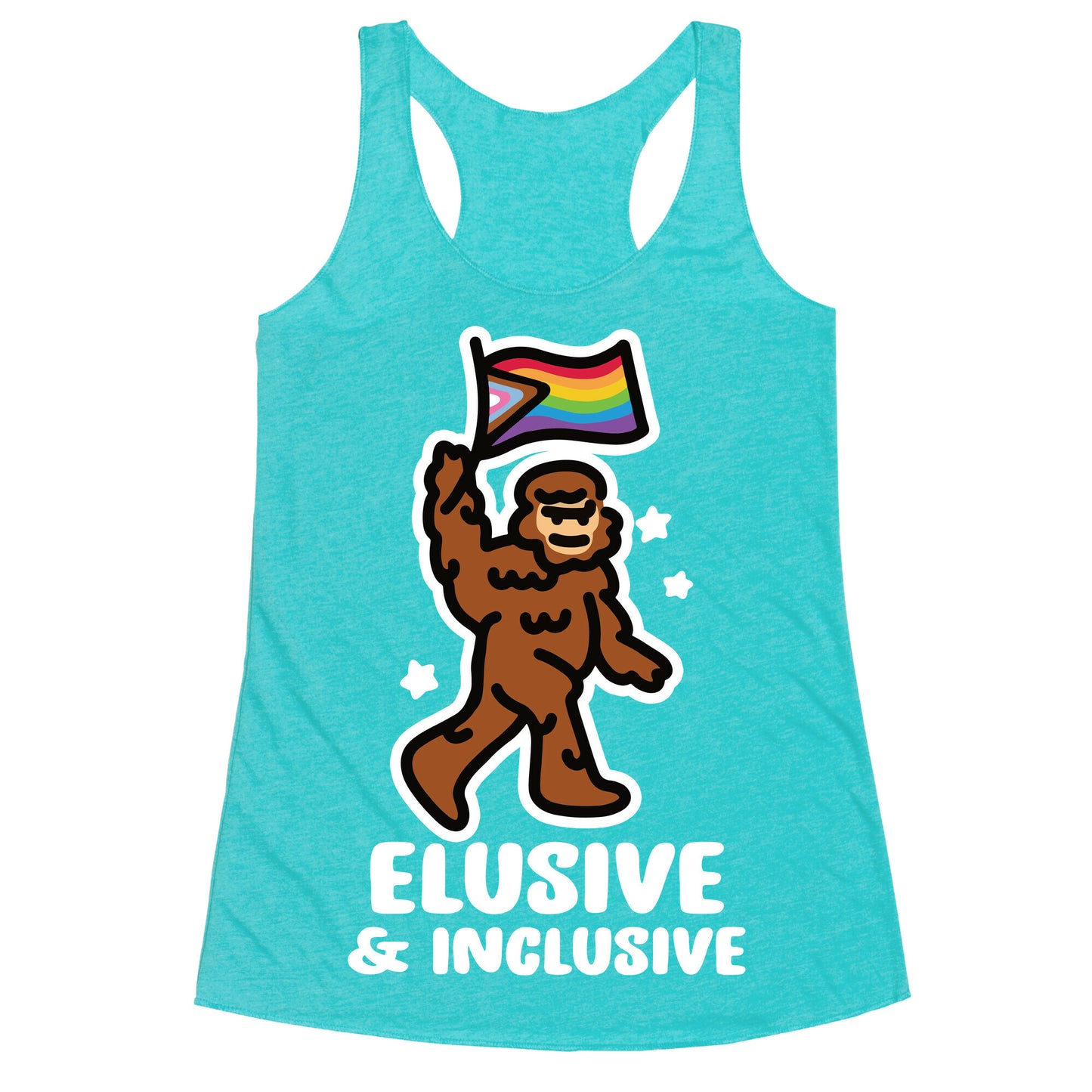 Elusive & Inclusive Racerback Tank