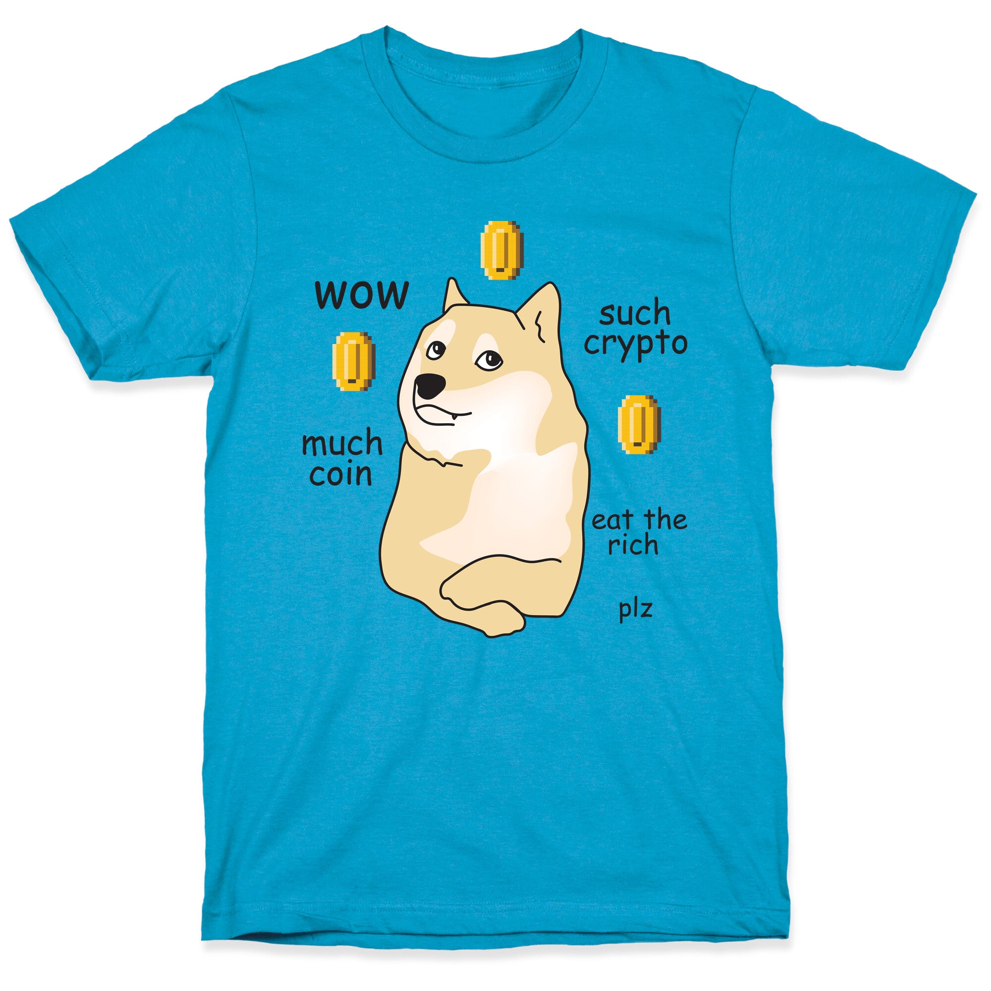DogeCoin Parody Unisex Triblend Tee