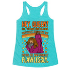 Hey Queen Michelle Obama Inauguration Racerback Tank