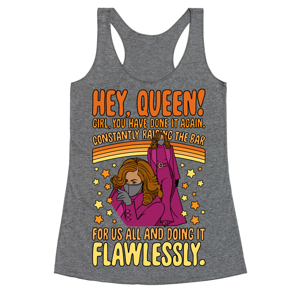 Hey Queen Michelle Obama Inauguration Racerback Tank