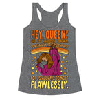 Hey Queen Michelle Obama Inauguration Racerback Tank