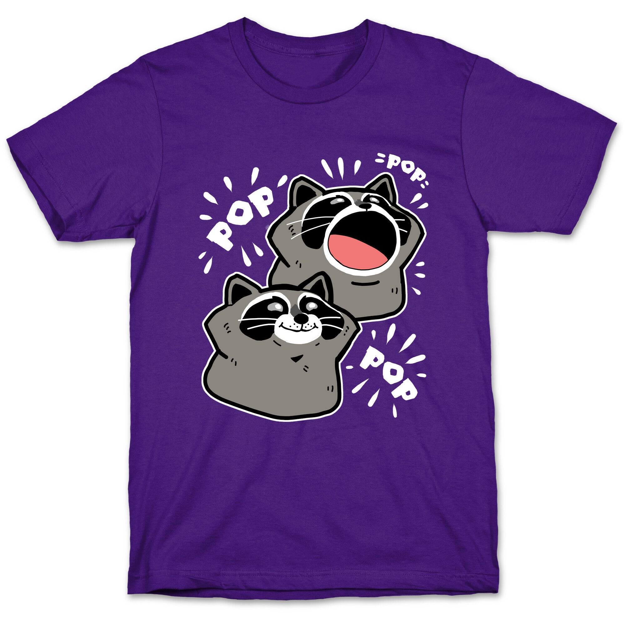 Pop Raccoon T-Shirt
