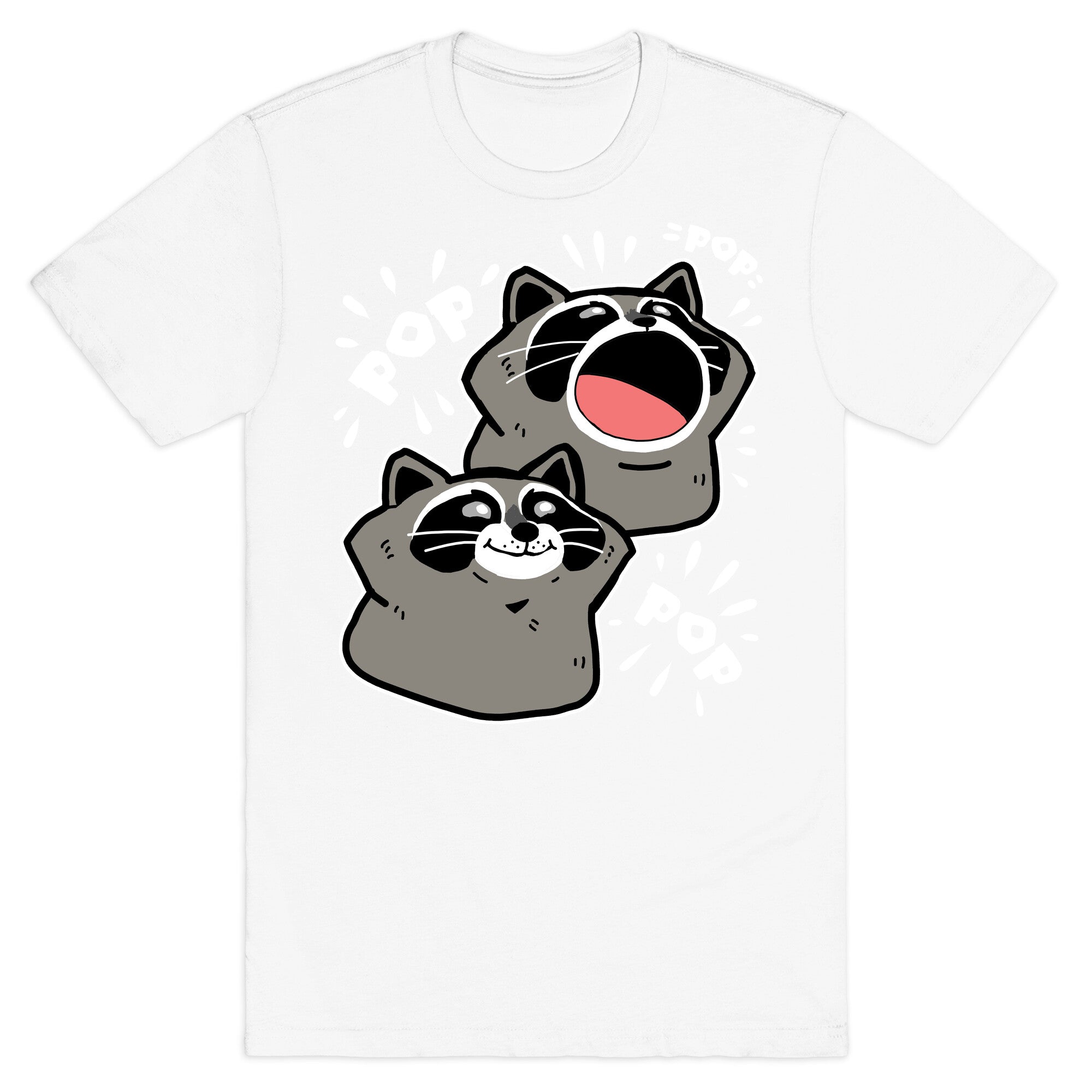 Pop Raccoon T-Shirt