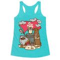 Captain Hedgie's Salty Crew Racerback Tank
