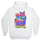 Gay Pride Cat Hoodie