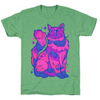 Bisexual Pride Cat Unisex Triblend Tee