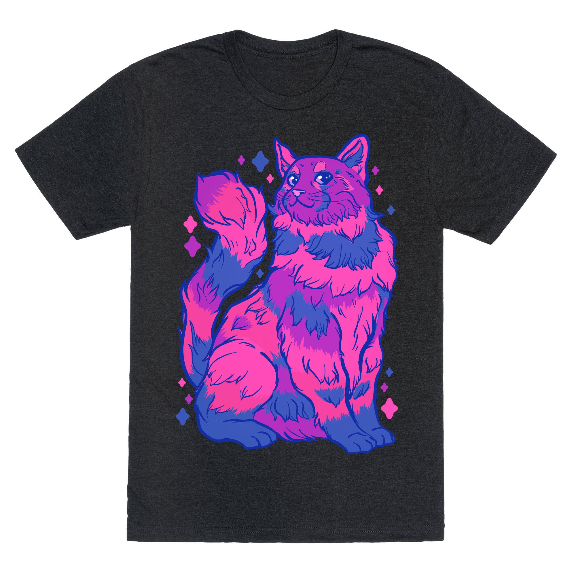 Bisexual Pride Cat Unisex Triblend Tee