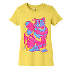 Pansexual Pride Cat Women's Cotton Tee