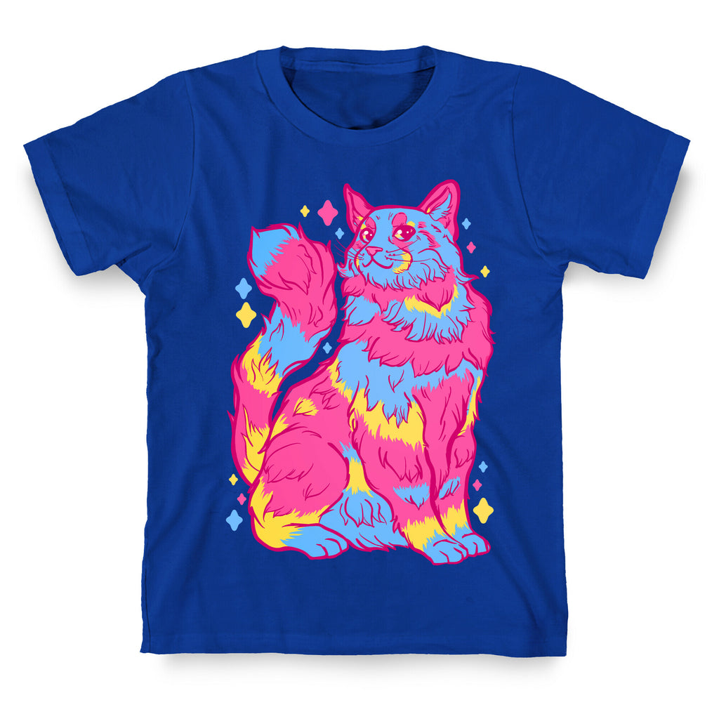 Pansexual Pride Cat T-Shirt