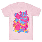 Pansexual Pride Cat T-Shirt
