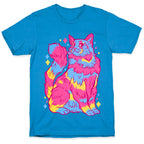 Pansexual Pride Cat T-Shirt