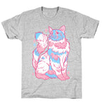Transgender Pride Cat T-Shirt