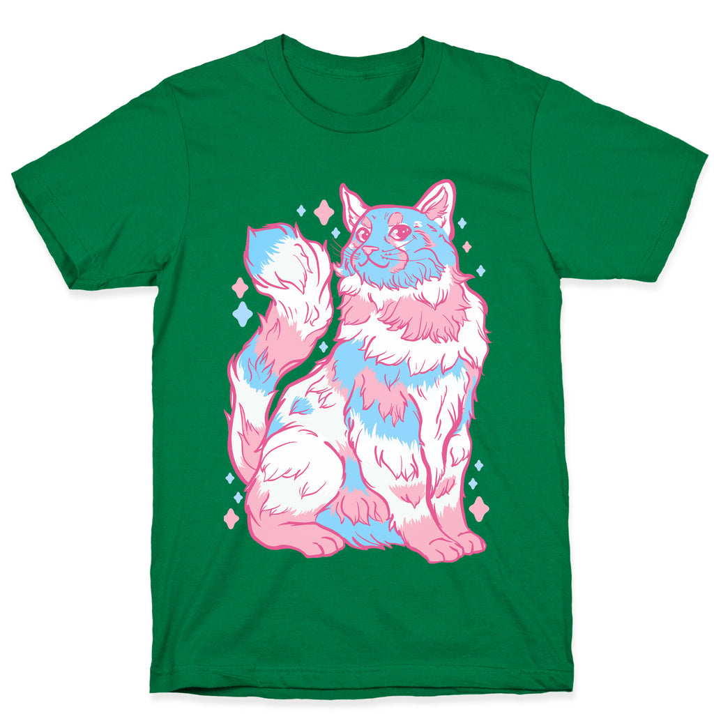 Transgender Pride Cat T-Shirt